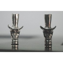 Drip Tip Skull Chapeau Métal